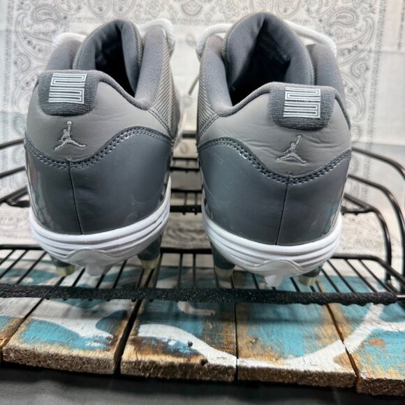 Nike Air Jordan 11 Retro Low TD Football Cleats Cool Wolf Grey AO1560-003 Men 12 main image 5